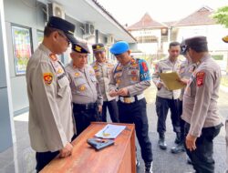 Polres Ciamis Gelar Apel Pengecekan Senjata Api Organik Polri Polres Ciamis