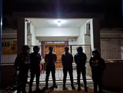 Pastikan Gereja Amam di Malam Natal, Satgas Preventif Patroli Ops Lilin Lodaya 2024 ke GPdI Imanuel