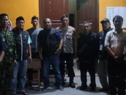 Ops Lilin 2024, Polsek Sukadana Patroli Dialogis Malam Berikan Kenyamanan Saat Malam Natal 2024