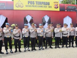 Pelaksanaan Gaktibplin dalam Rangka Operasi Lilin 2024 di Polres Ciamis