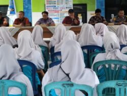 Polsek Lakbok Polres Ciamis Ikuti Sosialisasi Penyakit Menular ke Masyarakat Cintaratu