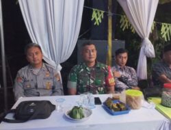 Soliditas TNI-Polri, Polsek dan Koramil Lakbok Pastikan Kegiatan Warga Cintajaya Berjalan Aman