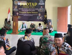 Hadiri Protap GMBI Ciamis, Polsek Ciamis Polres Ciamis Sampaikan Situasi Kamtibmas Saat Nataru