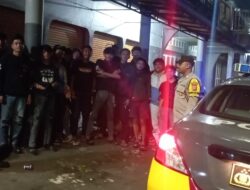 Ops Lilin 2024, Polsek Kawali Polres Ciamis Patroli Dialogis Malam Berikan Kenyamanan Nataru