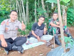 Cooling System, Polsek Panjalu Polres Ciamis Koorkom ke Kepala BPP Pertanian Bahas Ketahanan Pangan