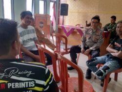 Jumat Curhat, Polsek Sukadana Polres Ciamis Ngobrol Bareng Ormas Soal Kamtibmas