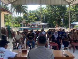 Polsek Pamarican Polres Ciamis Sosialisasikan Bahaya Narkoba di Desa Margajaya*