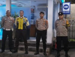 Sat Samapta Polres Ciamis Patroli Kamtibmas ke Obvit, Kantor Perbankan Jadi Sasaran