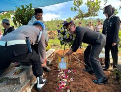 Pemakaman Aipda Anumerta Anditia Munartomo, Yang Berkorban Menolong Warga Tenggelam di Pantai Pangandaran