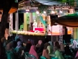 Polsek Lakbok Polres Ciamis Hadiri dan Beri Pengamanan Tabliq Akbar di Ponpes Al-Mujtahidin