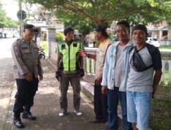 Ciptakan Harkamtibmas, Polsek Kawali Polres Ciamis Koorkom ke Opang di Kawali