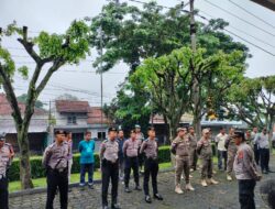 Polres Ciamis Amankan Pleno Penetapan Paslon Terpilih di Pilkada Serentak Tingkat Kabupaten