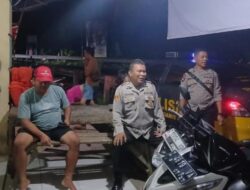 Personel Polsek Kawali Datangi TKP Pencurian Ranmor di Sebuah Garasi Rumah