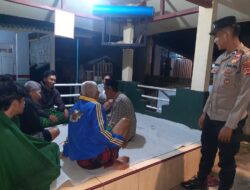 Humanis, Polsek Cipaku Polres Ciamis Patroli Dialogis ke Pemukiman Warga