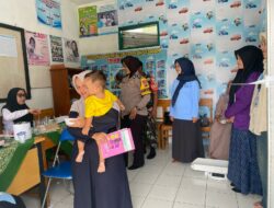 Perkuat Sinergitas, Polsek Ciamis Polres Ciamis Koorkom Bersama Kader Posyandu Kereteg