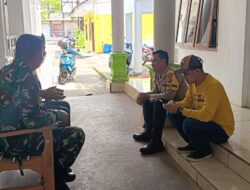 Soliditas Polri-Pemerintah Jaga Kamtibmas, Polsek Cikoneng Cooling System ke Perangkat Desa Cikoneng