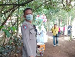 Polsek Panjalu Polres Ciamis Ikuti Acara Adat Nyepuh di Desa Ciomas