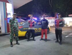 Jaga Harkamtibmas, Polsek Kawali Intensifkan Patroli Gabungan Kewilayahan Saat Malam Hari