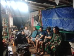 Berikan Rasa Nyaman, Polsek Sukadana Polres Ciamis Patroli Biru Hingga Pemukiman Warga