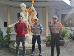 Berikan Rasa Nyaman, Polres Ciamis Bersiaga di Gereja Katolik Santo Yohanes Pembabtis Ciamis