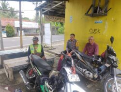 Perkuat Sinergitas, Polsek Cijeungjing Polres Ciamis Koorkom ke Warga di Desa Dewasari