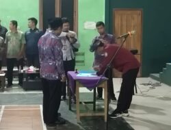 Soliditas Polri dan Pemerintah, Polsek Kawali Hadiri Pelantikan Kepengurusan PPDI Lumbung