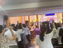 Antisipasi Gangguan Kamtibmas, Polres Ciamis Siagakan Personel di Gereja Pantekosta Ciamis