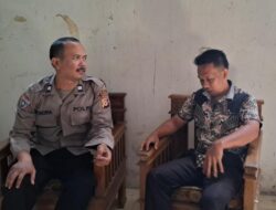 Berikan Rasa Nyaman, Polsek Cimaragas Polres Ciamis Patroli Dialogis ke Warga Gandapura