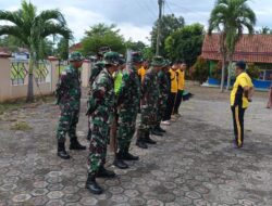 Bakti Religi di Bulan Suci Ramadan, Polsek Lakbok Polres Ciamis Bersih-Bersih di Tempat Ibadah